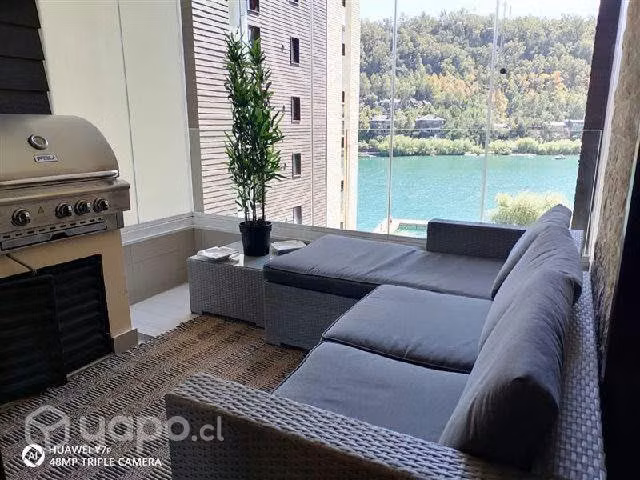 Departamento en condominio con playa y marina a pa