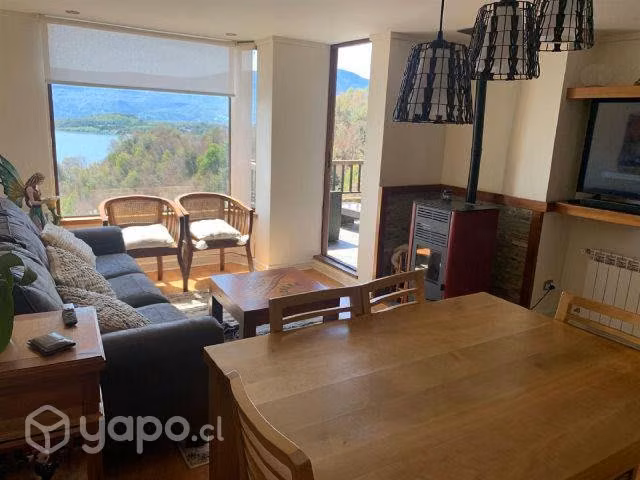 Departamento Duplex con increíble vista al lago