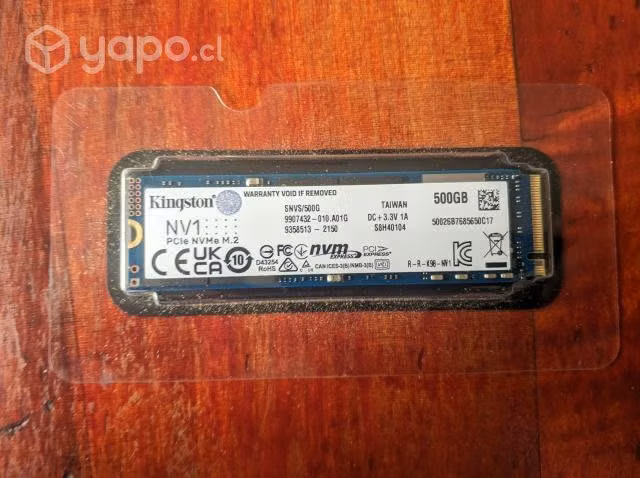 SSD Disco Estado Sólido M2 Kingston 500GB - NUEVO - Imagen 3