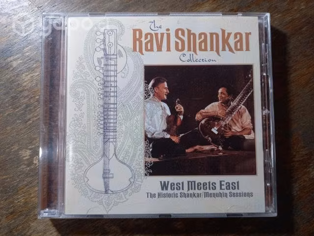 CD RAVI SHANKAR West Meet East 1967,1968 y 1976 US