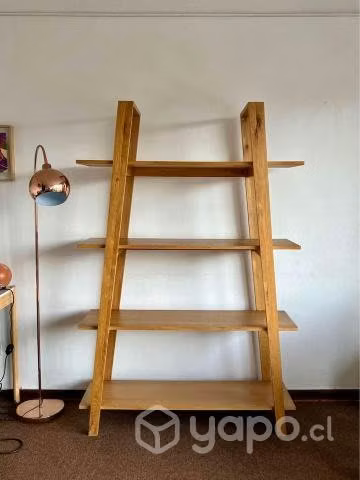 Estante de madera diseño minimalista