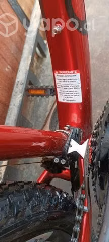 Bicicleta merak 1 aro 29 21v talla m rojo - Imagen 2