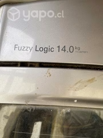Lavadora LG de 14 kilos