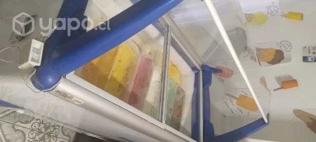 Congeladora barquillera 6 a 9 sabores