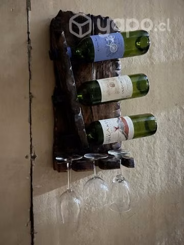Repisa porta vinos y copas - Imagen 3