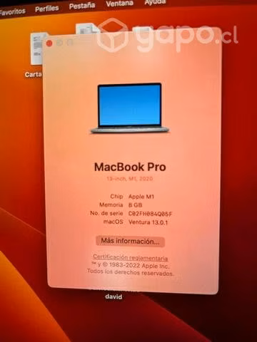 MacBook Pro M1 - Imagen 2