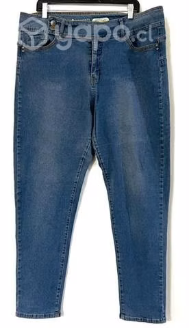Jeans Elásticado Pitillo Marca Newport Talla 50