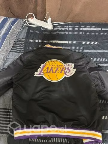 Jacket Bomber "NBA" Lakers Original - Imagen 6