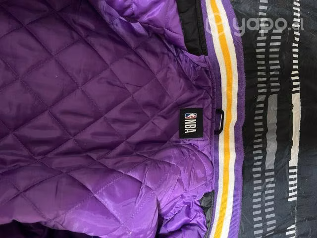 Jacket Bomber "NBA" Lakers Original - Imagen 5