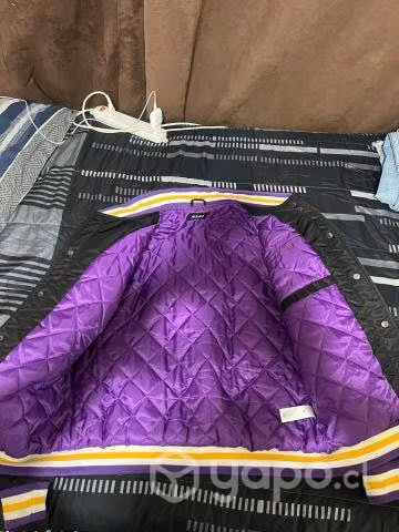 Jacket Bomber "NBA" Lakers Original - Imagen 4