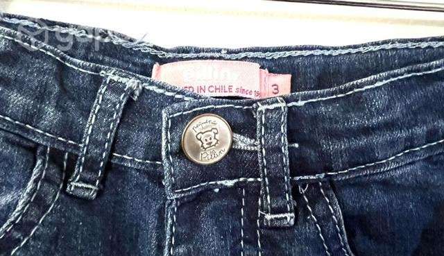Jeans Elásticado Pitillo Marca Pillin Talla 3 Azul - Imagen 4