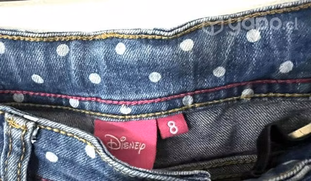 Jeans Elástico Marca Disney Talla 6/8 Años - Imagen 5