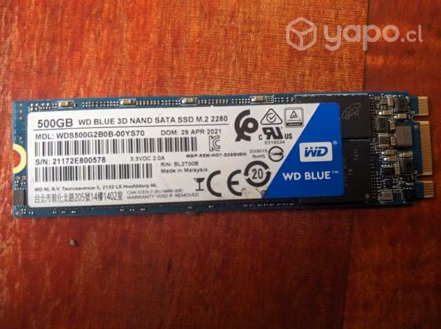 Disco Duro M2 500 GB