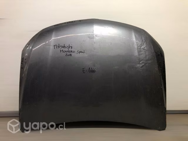 Capot mitsubishi montero sport 2018