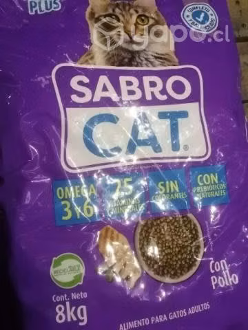 Sabrocat 8 kilos Alimento para gato
