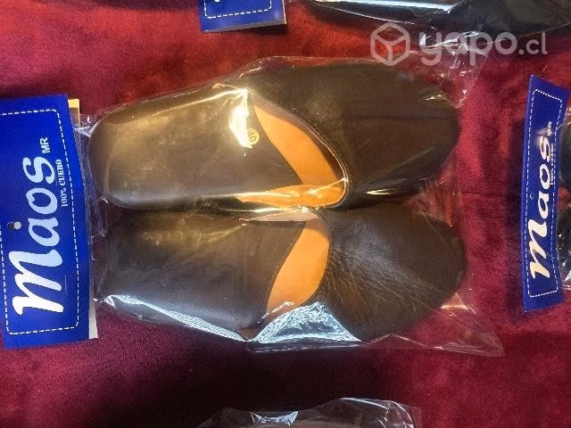 Zapatilla descanso 100% cuero - Imagen 2
