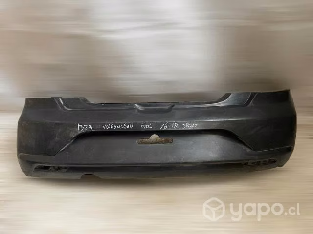 Parachoque trasero volkwagen gol 2016 2018