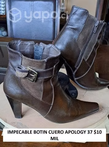 Botas y botines cuero impecables varias marcas