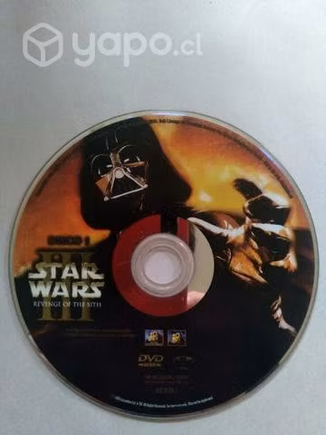 Star wars la venganza de los sith dvd