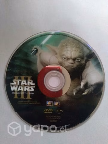 Star wars la venganza de los sith dvd