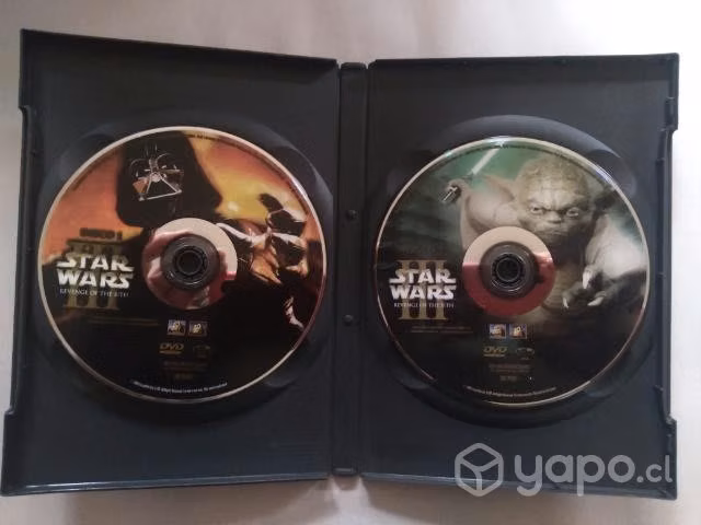 Star wars la venganza de los sith dvd