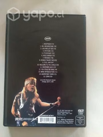 Guns n' roses live in chicago dvd