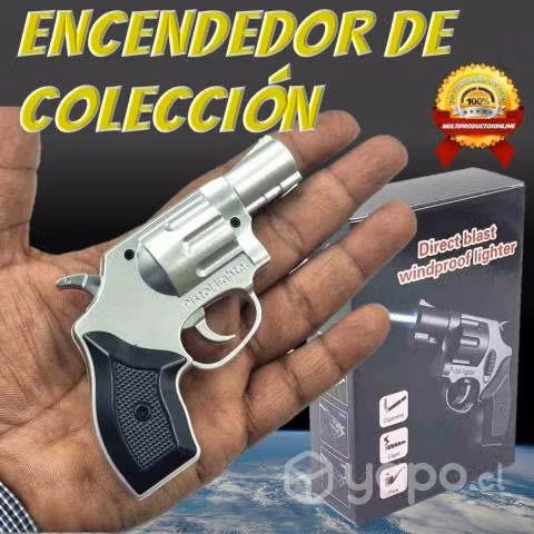 Novedoso Encendedor Tipo Soplete Recargable