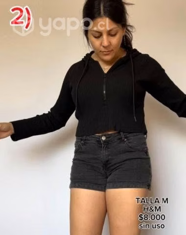 Chaleco corto tipo top NUEVO - Imagen 2