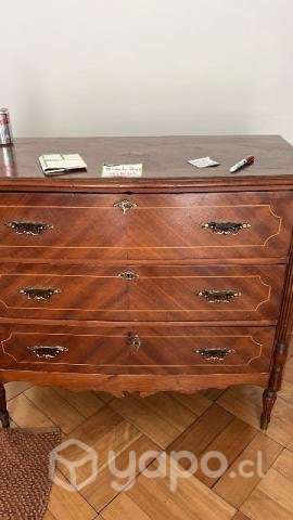 Comoda de madera antigua 100% madera. - Imagen 2