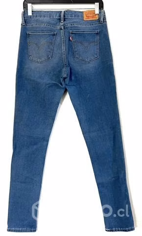 Jeans Elásticado Marca Levis 711 Skinny Talla 28