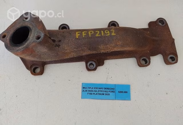 Multiple Escape Derecho (FFP2192) Ford F150 Plat