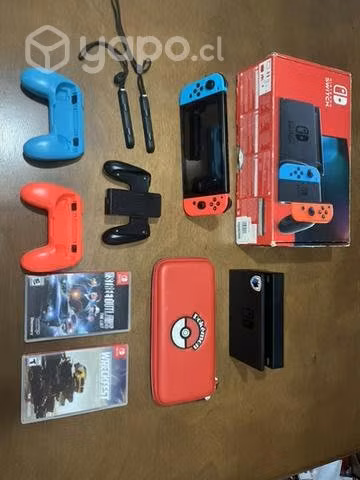Nintendo switch como nueva
