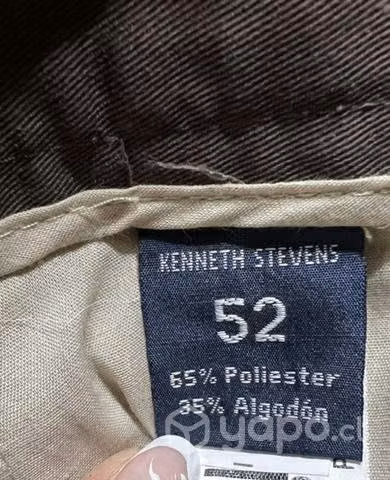 Pantalón Botón Marca Kenneth Stevens Talla 52 - Imagen 5