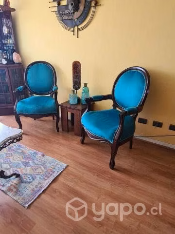 Sitiales como nuevos color turquesa