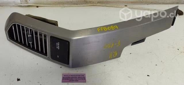 Rejilla Ventilac Con Moldura Central Der F150 Plat