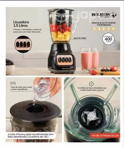 Juguera 1.5lt vidrio