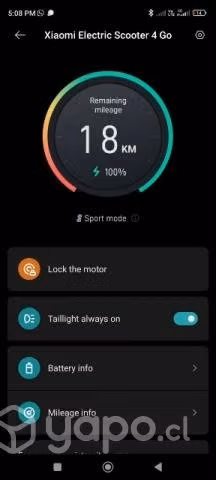 Scooter eléctrico Xiaomi poco uso