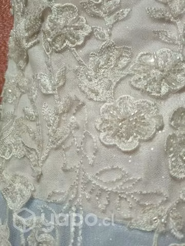 Vestido de novio impecable, diseño único