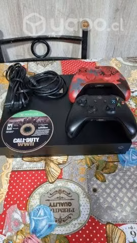Xbox one x, 2 mandos, 19 juegos, leer descripción