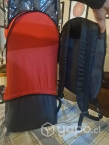 Mochila trekking porta bebé