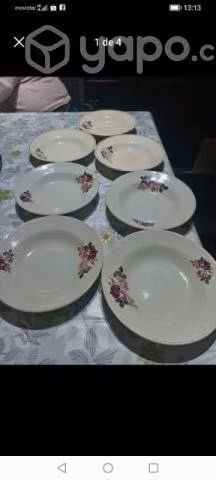 Fabricación Chilena Platos Antiguos - Imagen 2