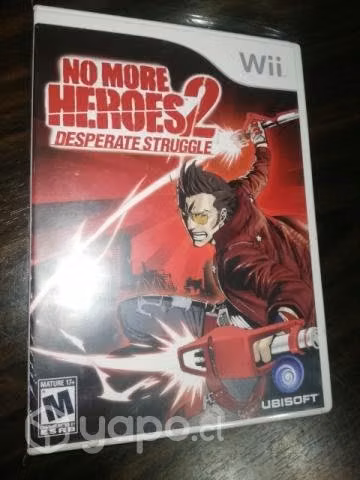 NO MORE HÉROES 2. DESPERATE STRUNGGLE. Wii.