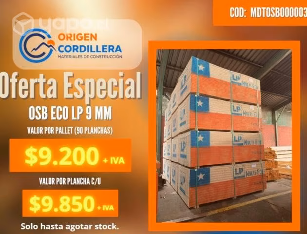 Osb eco lp 9mm