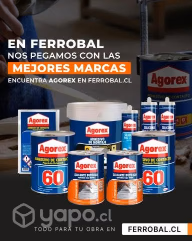 Agorex-cañeriacobre-masilla-cal-bekron y mucho mas