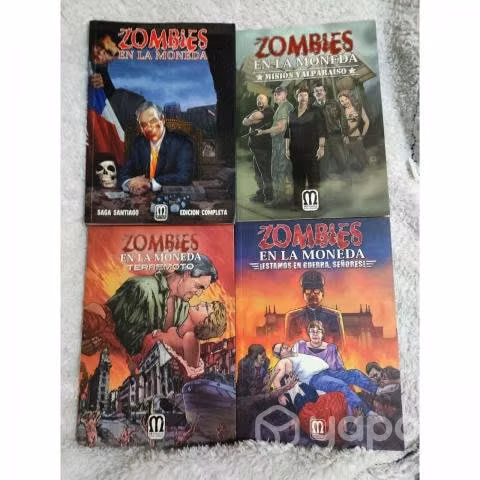 Colección Completa Comic Zombies en la Moneda