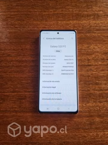 Celular s20 fe