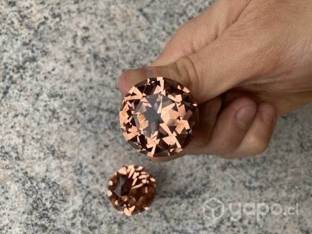 2 Tiradores de cristal