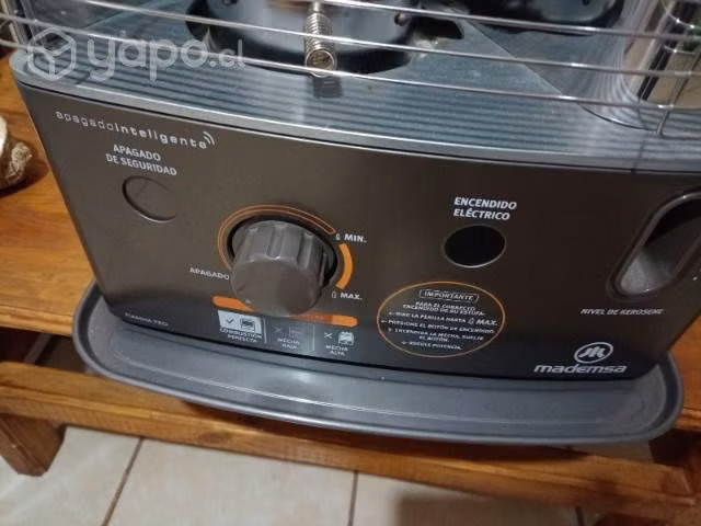 Estufa mademsa como nueva