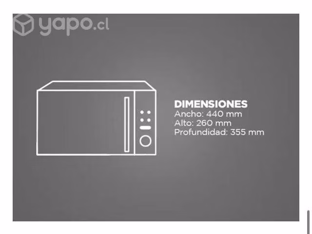 Microondas Midea 20Lt - Imagen 2
