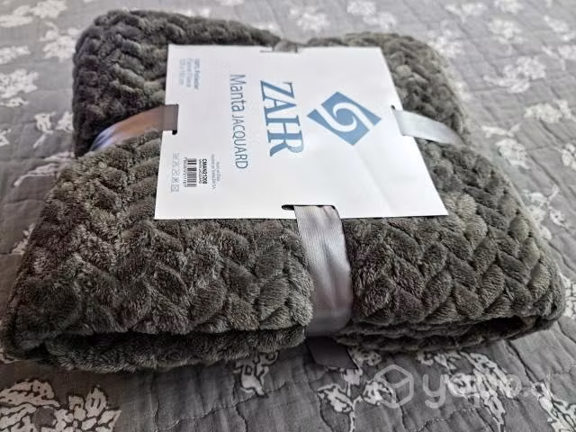 Manta Jacquard (nueva)